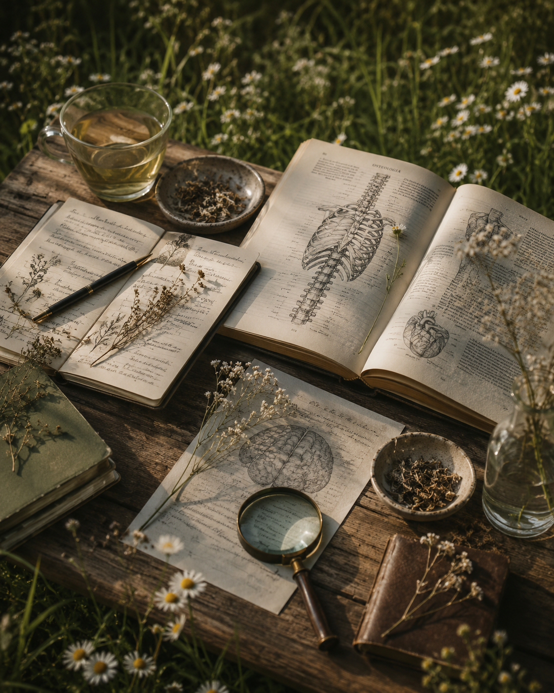 Grounded, nature-connected direction
